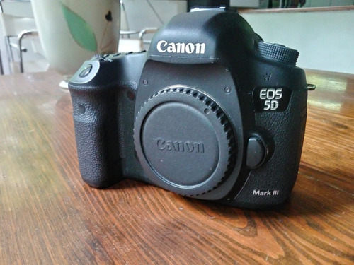  Canon Eos 5d Mark Iii Dslr Color  Negro 