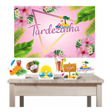 Painel Decorativo Tardezinha Com Displays De Mesa Tardezinha