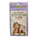 Porta Llaves - Regaleria Cristiana - Yo Mi Casa Serviremos