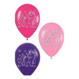 Globos Bombas Estampados X20u Unicornio Caballo