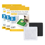 Filtros Repuesto Flower Bebedero Gato Catit 1.5 Lts Pack X3