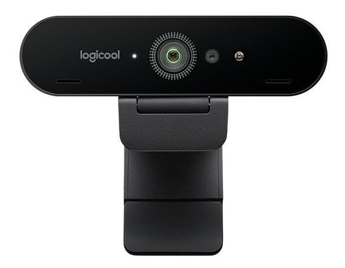 Webcam Ultra Hd Logitech Brio 4k Pro Com Microfone Embutido