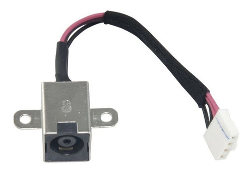 Conector Dc Jack Com Cabo Compatível Com LG C400