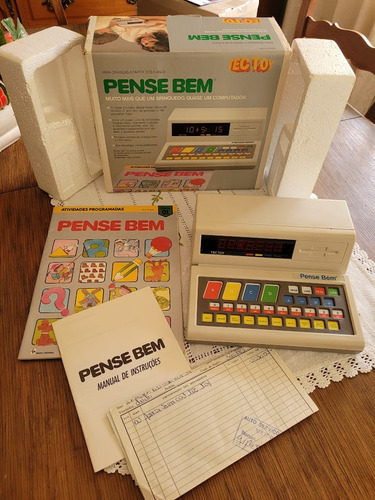 Pense Bem Tec Toy Na Caixa - Anos 80 - Leia Descrição