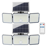 Jackyled Luces Solares De 3 Cabezales Para Exteriores, 223 L