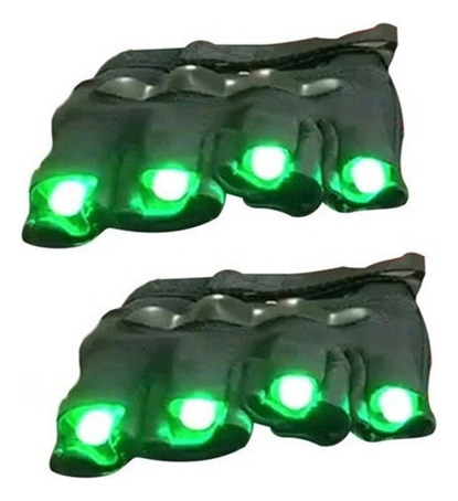 Guantes Láser Guantes Con Luz Led Láser Accesorios Perfo [u]