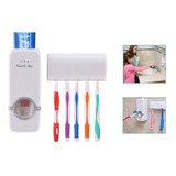 Dispensador De Crema Dental Porta Cepillos Accesorios Baño