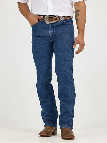 Wrangler Cowboy Cut Slim Fit Active Flex Jeans Vaquero | Meses sin interés