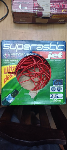 Cable Prismian Superastic Unipolar 2,5mm X 30 Mts, Nuevo