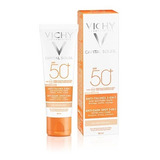 Protector Solar Vichy 3 En 1 Fps 50+ Antimanchas 50 Ml 