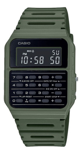 Reloj Casio Ca53wf-3b Unisex Con Calculadora Clásica