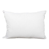 Travesseiro Peletizado Com Fio De Carbono Antistress 50x70cm Cor Branco