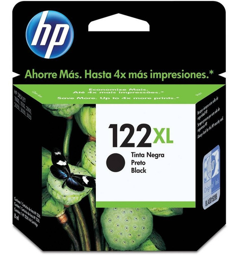 Cartucho Hp 122 Xl Preto 8ml - Ch563hb