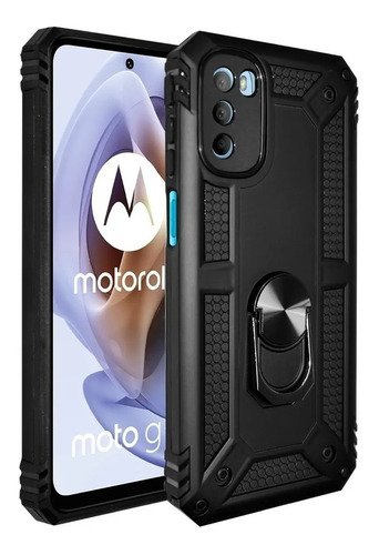 Funda Anillo Magnetica Case Uso Rudo Para Motorola