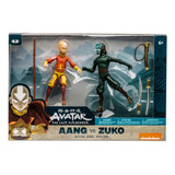 Figuras Avatar The Last Airbender Aang Vs Zuko Mcfarlane Dgl