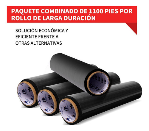 Papel Film Para Embalar 320 M Strech Alusa Pack 6 Unidades