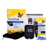 Kit Glucometro Medidor Freestyle Optium + Punzador + Insumos