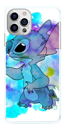 Capinha Stitch Arte Fundo Colorido Capa De Celular