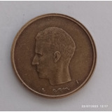 Moneda Belgica 20 Francos 1980, Leyenda Holandes, Usado