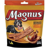 Kit C/ 2 Bifinhos Magnus Mastigáveis Frango P/ Cães 500g