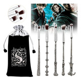 Set De 5 Brochas Y Pinceles De Maquillaje Harry Potter