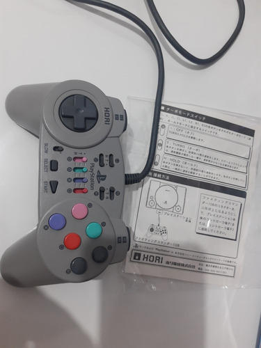 Controle Hori Ps1 6 Botões Funcionando Perfeitamente 