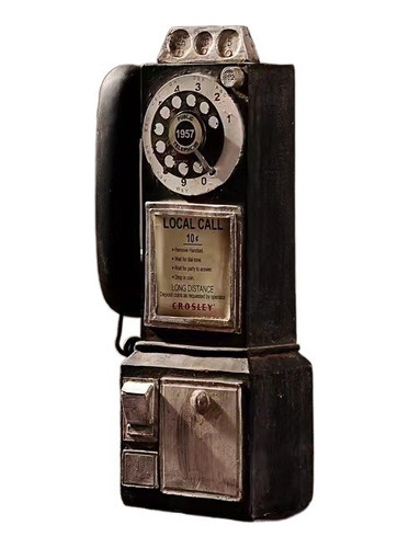 Antiguo Rotary Classic Dial Model De Teléfono Pay