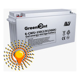 Batería Sellada Vrla Gel 12v 150ah Greenpoint- Uso Solar