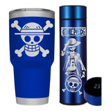 One Piece Kit Termo Digital Más Termo 30oz Acero Inoxidable