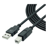 Cable Usb 1.5 Metros Para Impresora 3.0 Hp Calidad Premium