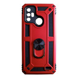 Funda Rudo Con Anillo Para Zte Blade A52