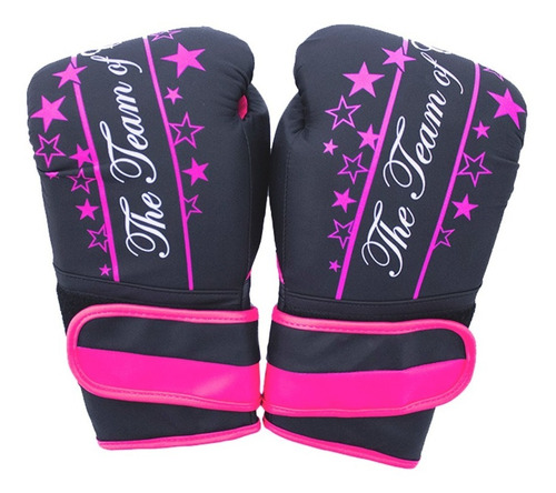 Mjm In Guante De Box Stardust Negro Rosa 12oz