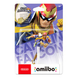 Figura Amiibo Capitan Falcon F-zero Super Smash Bros