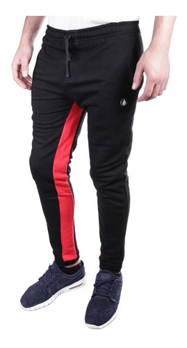 Pantalon Volcom Jogger Joggin Cut In Hombre Friza Algodón