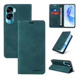 Funda Para Honor 90 Lite Folio Cartera Magnética Cuero Pu