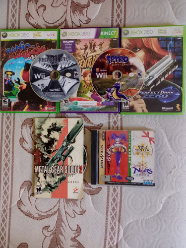 Lote De Jogos Sega Saturn,ps1,xbox 360 E Wii Leia O Anúncio 