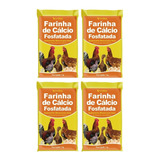 4x Farinha De Calcio Fosfatada Suplemento Mineral Vetbras1kg