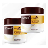 Kit 02 Máscaras Karseell Collagen Original 500ml