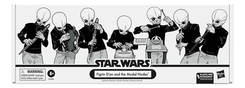 Figrin Dan And The Modal Nodes 7-pack, Star Wars, Vintage