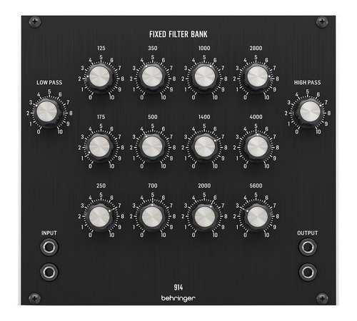 Módulo behringer 914 banco de filtro fijo