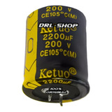 Kit 2 Capacitor 2200uf 200v Maquina De Solda Inversora