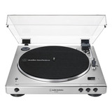 Toca Discos Audio-technica At-lp60xbt-sv Bivolt Sem Fio 