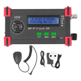 Transceptor De Radio De Onda Corta 8 Bandas Sdr Qrp Ssb Cw P