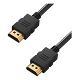 Cabo Hdmi 2.0 Premium Hdmatters 1 Metro - 4k @ 60hz, Arc, Ouro, Ultra-hd, 3d - Transmissão Otimizada Para Games E Cinema