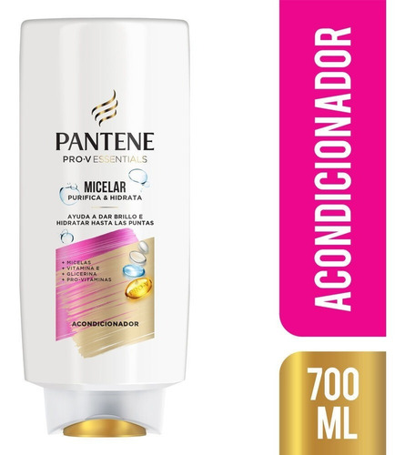 Acondicionador Pantene Pro - V Essentials Micelar 700 Ml