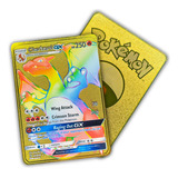 Carta Pokemon Metal Charizard Gx Rainbow - Colecionador