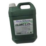 Cloro Eco Clean 2,5% At Hipocloreto Sódio - 5l