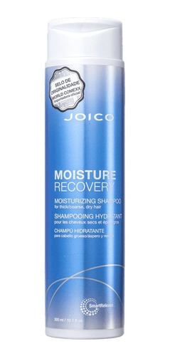 Joico Moisture Recovery Shampoo Azul Com Selo 300ml 