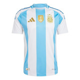 Camiseta Argentina Original 3 Estrellas adidas Mundial Messi