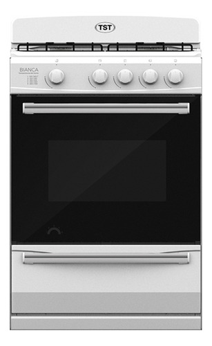 Cocina Multigas 4 Hornallas 58 Cm Puerta Visor Bianca Tst